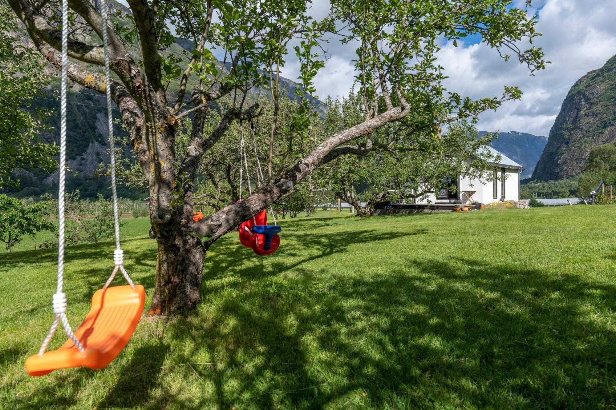 Jordeplegarden Holiday Home - Part Of A Farm - Two Buildings - Close To Flam Lærdalsøyri المظهر الخارجي الصورة